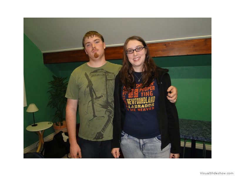 Dan and Leah at Christmas