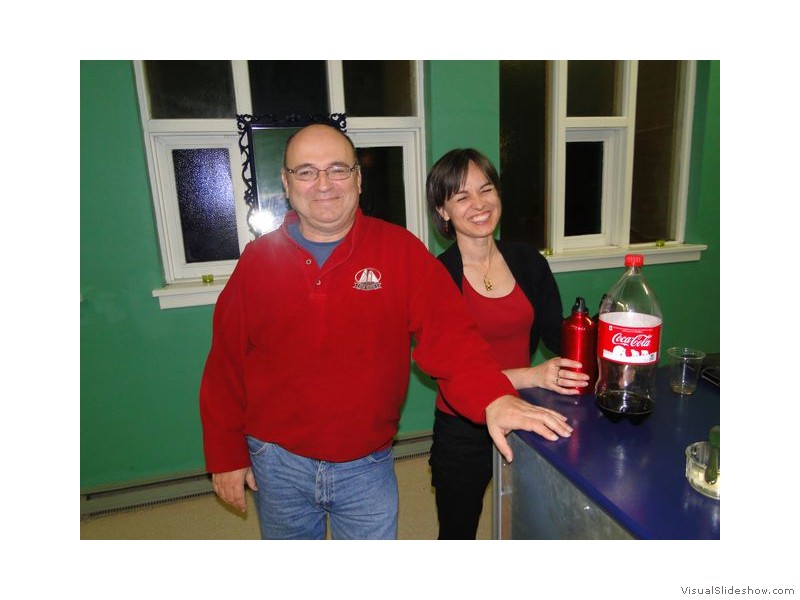 Tom and Lynn at Christmas