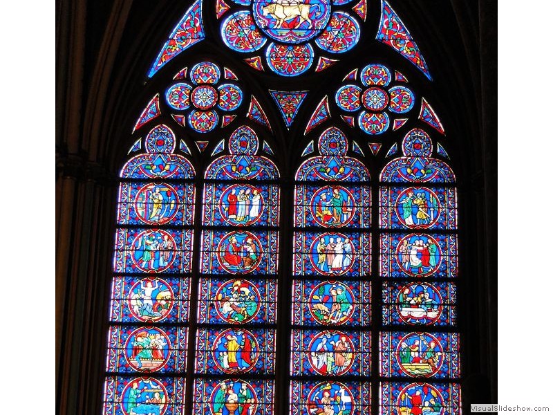 Notre Dame Cathedral Window, Paris
