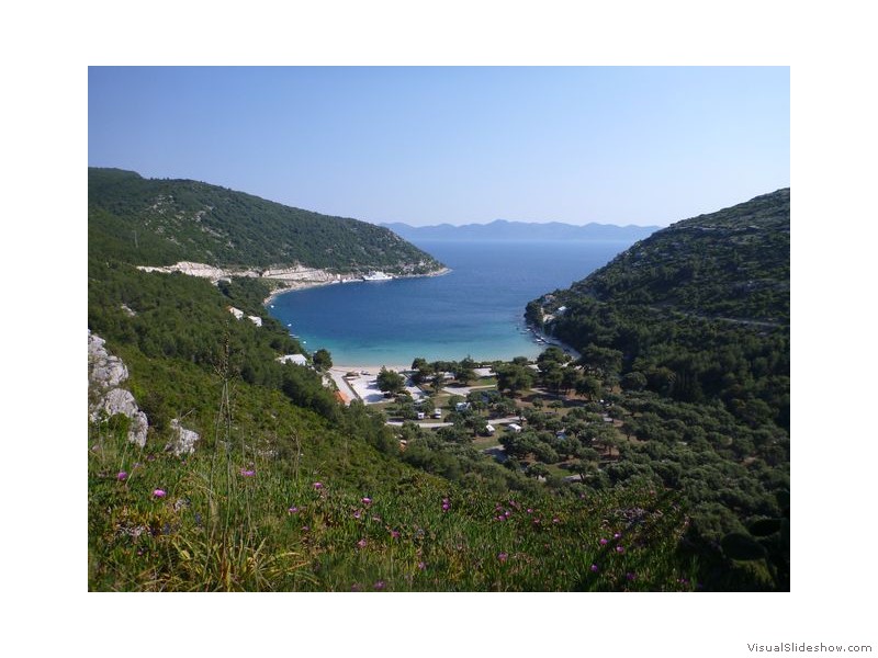 View from the Belle Vista Cafe Stop, Croatia