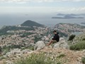 Dubrovnik and the Elaphite Islands from Srdj Mountain