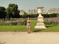 Rhonda in Tuileries Gardens, Paris