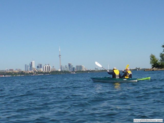 Melanie and Nick by the Toronto Skyline