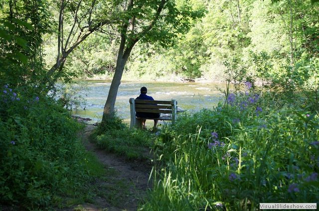 Mike by the Credit River in Norval