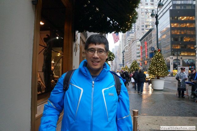 Mike in Front of Lord and Taylor