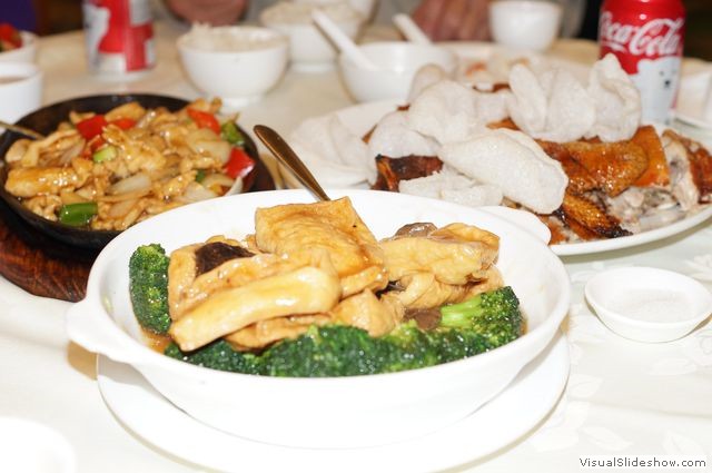 Black Bean Chicken, Tofu and Fried Chicken Dishes