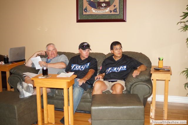 Nick, Rob and Mike in the Auction