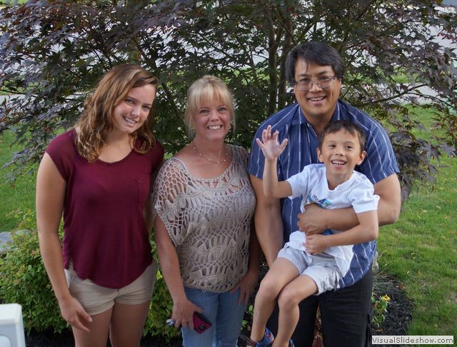 Sarah, Gail, Brian and Connor