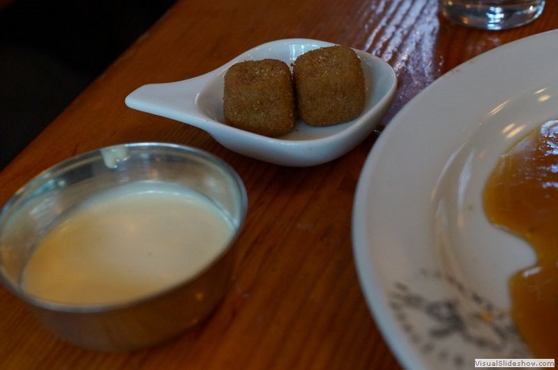 Au Pied du Cochon - Hot Liquid Foie Gras Bites