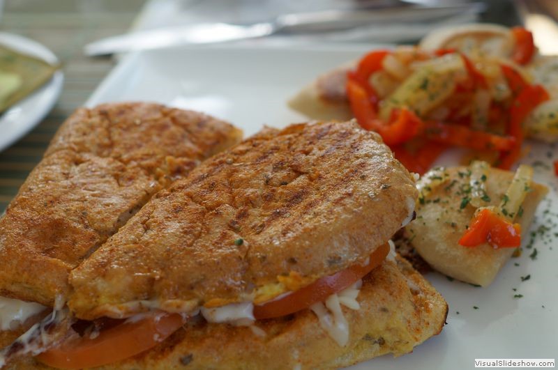 French Hungarian Toast (Toasted Western) and Perogies