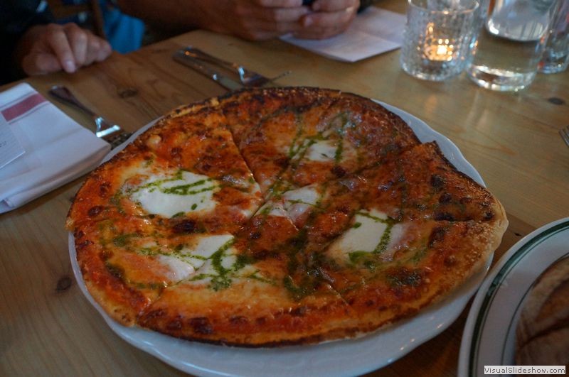 Margherita Pizza at Creemore Ktichen