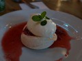 Pavlova with Strawberry and Cream at Creemore Kitchen