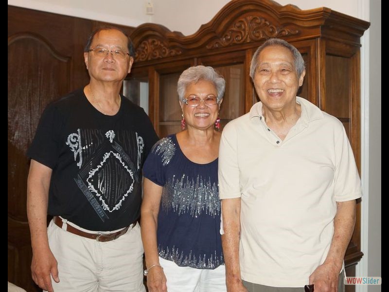 Dennis 80th - Winston, Janet, Dennis