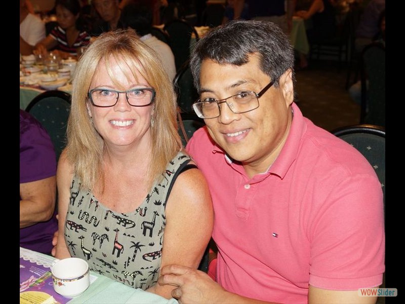 Gail and Brian at Mandarin