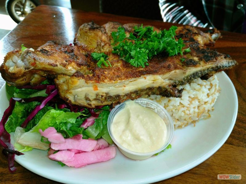 Almadina Woodstone Oven and Grill - Flattened Half Chicken