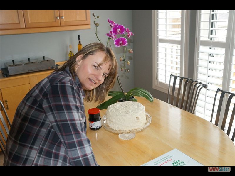 Rhonda Shocked at the Birthday Cake Desecration