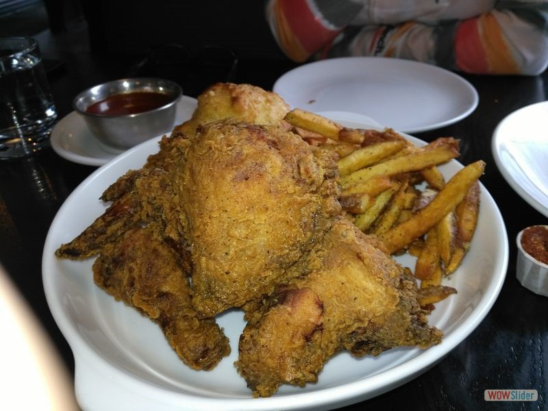 White Brick Chicken Restaurant 1 - Fried Chicken and Fries