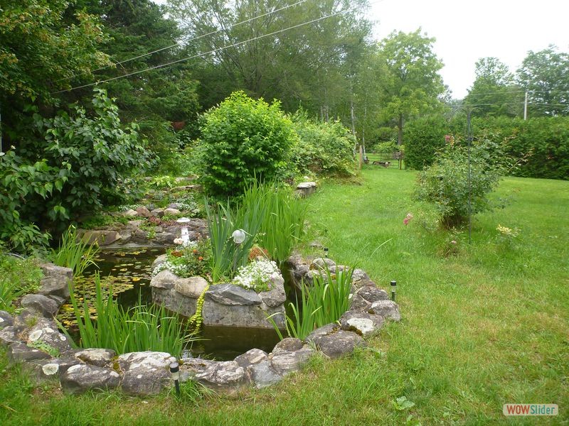 Fountain at Sheila and Udo's House