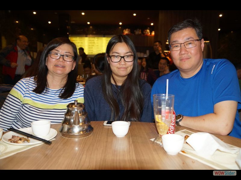 Megan, Serena and Albert