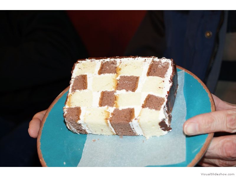 Battenberg Style Cake