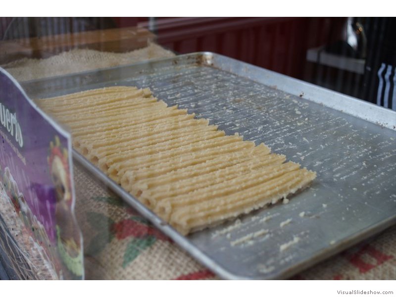 Fresh Churros in Window