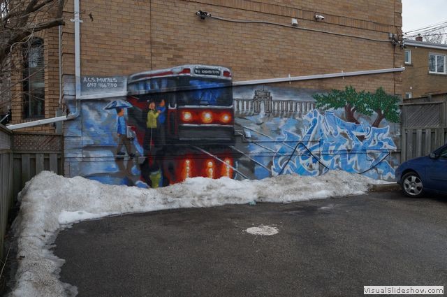 TTC Graffiti at the Kensington Market