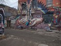 Rubik Cube Graffiti near the Kensington Market