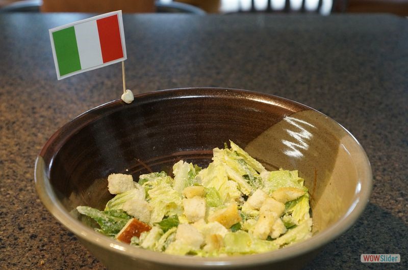 International Night Dinner - Italy - Caesar Salad 2