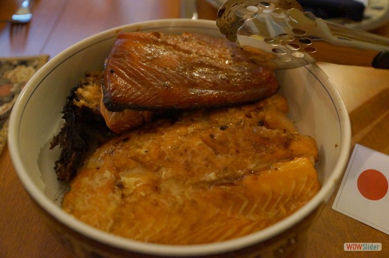 International Night Dinner - Japan - Teriyaki Salmon