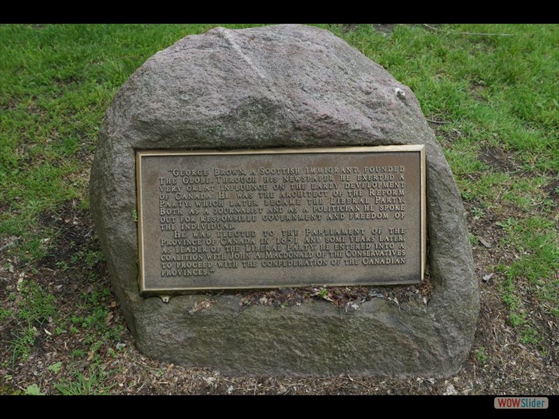 Toronto Necropolis Cemetery 05 - George Brown Memorial