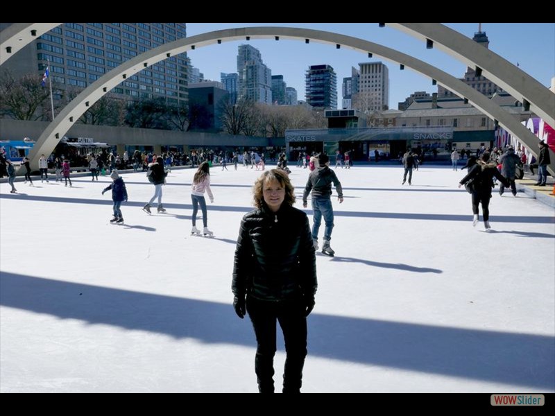 Toronto City Hall - Skating Rink- Rhonda