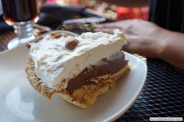 Buckeye Pie - Peanut Butter and Chocolate and Cream