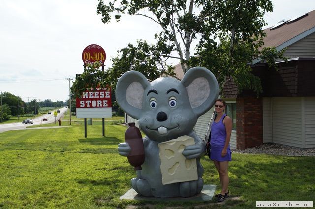 Spring Green - Rhonda with a Big Mouse with Cheese - Co-Jack Cheese Store