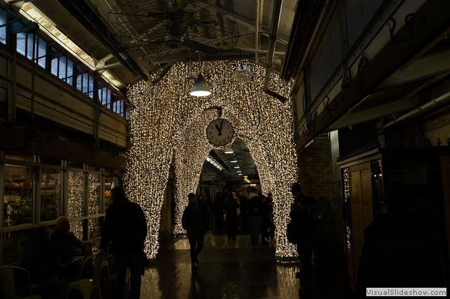 Chelsea Market Christmas Lights