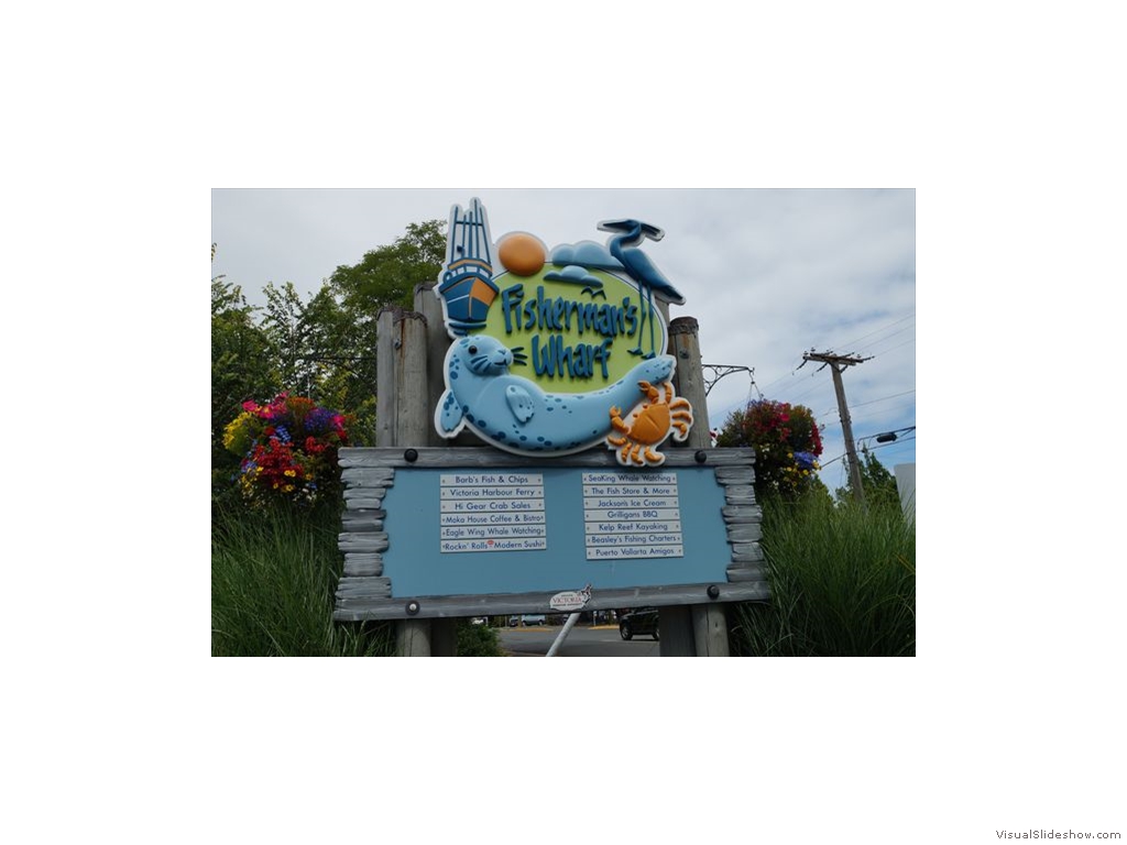 Fishermans Wharf Sign, Victoria