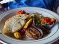 Fresh Halibut Dinner San Juan Island