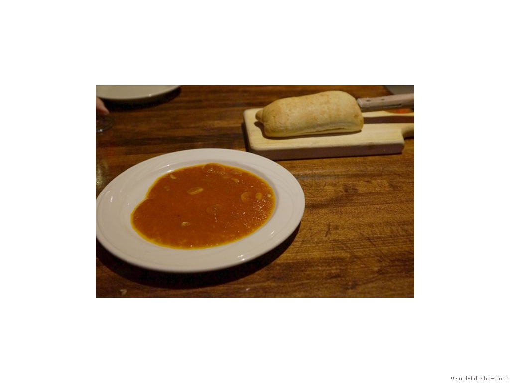 House Bread and Dipping Sauce at Mahogany
