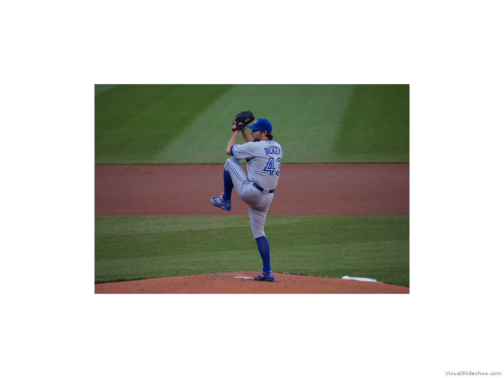 Dickey Pitching