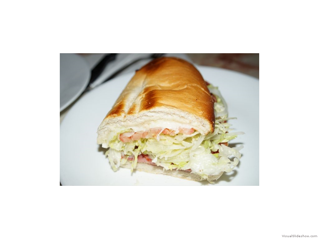 Italian Hot Baked Hoagie