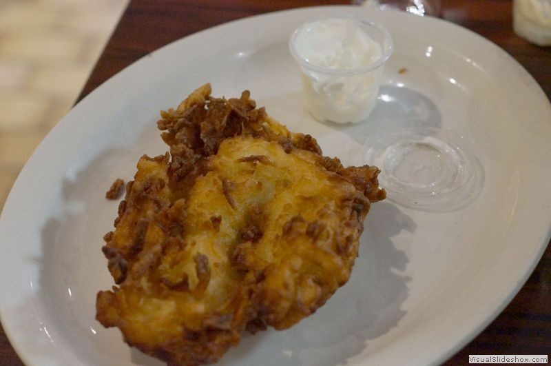 Main Deli - Latke with Sour Cream