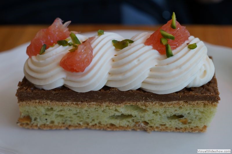 Patisserie Rhubarbe - Pistachio Dacquoise