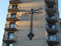 Dragonfly on Apartment Building