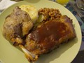 Duck Rilletes, Gratin Dauphinois, Beans and Ribs