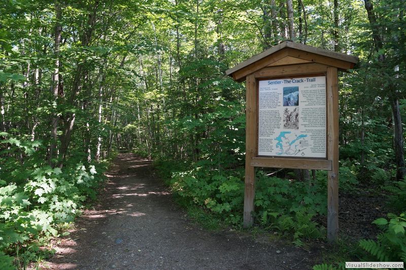 Entrance to the Crack Trail