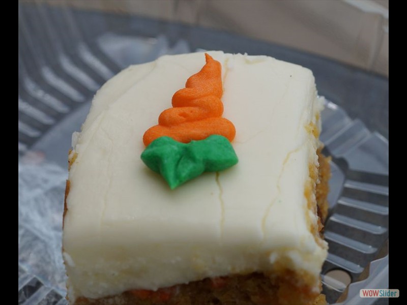 Luscious Bakery, Sauble Beach 04 - Carrot Square