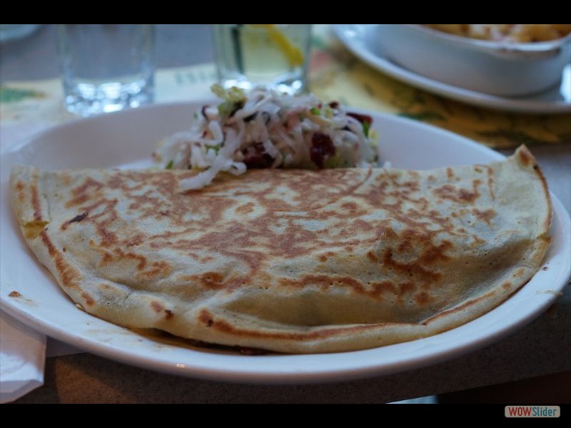 Jardin Nelson Restaurant - Rabbit Crepe