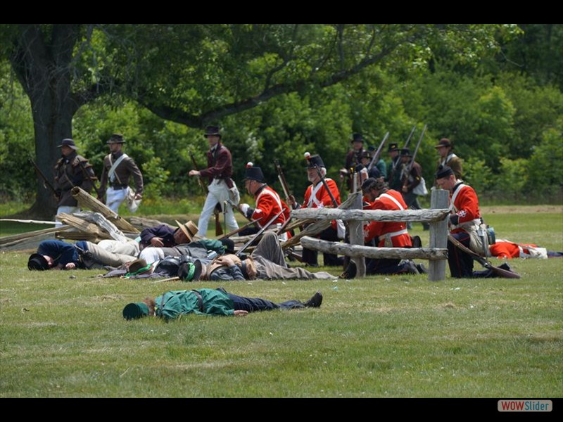 Fenian Raid Battle Reenactmet 01