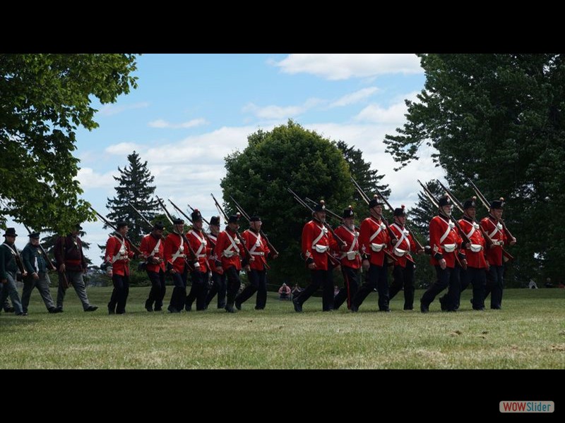 Fenian Raid Battle Reenactmet 07