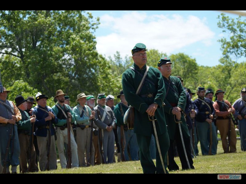 Fenian Raid Battle Reenactmet 12