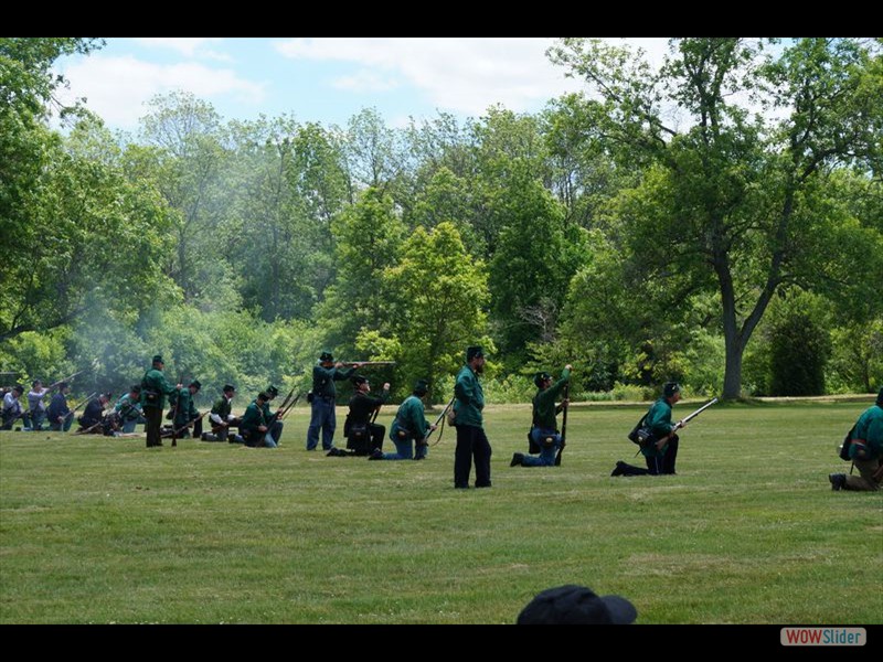 Fenian Raid Battle Reenactmet 18